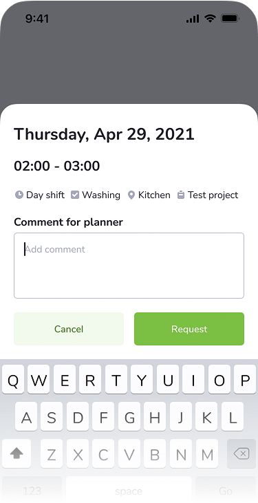 screenshot checks app planner